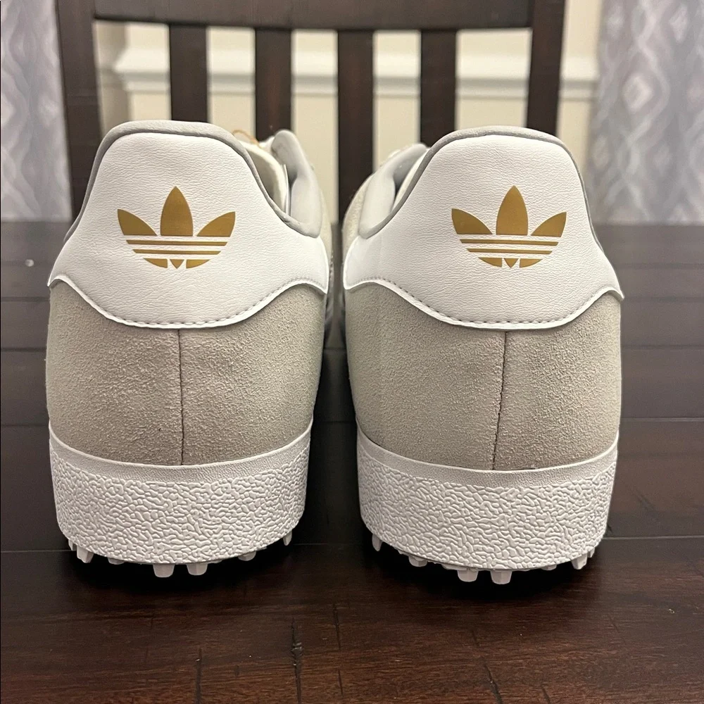 Adidas Gazelle Spikeless Golf Shoes Cleats Sneakers new gray IH2270 Mens Size 11
